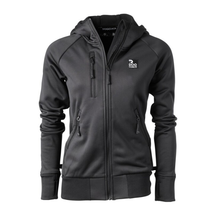 DogCoach Hoodie Schwarz Luna XS - INT