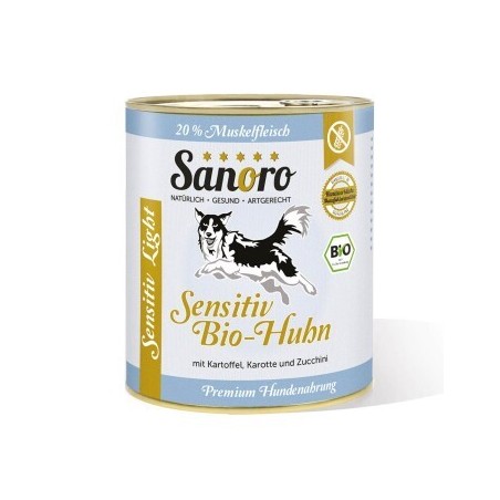 Sanoro Sensitiv BIO-Huhn mit BIO-Gemüse 6x800g