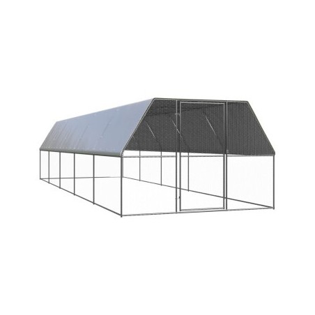 VidaXL Outdoor Hühnerkäfig / Hühnerstall mit Komplettüberdachung 3 m, 1 m, 2 m