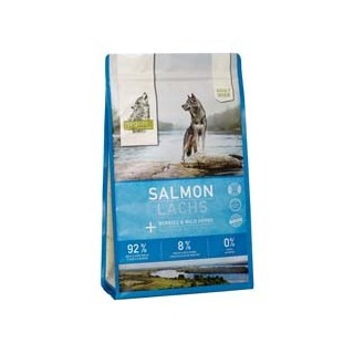 isegrim® RIVER Lachs mit Beeren & Wildkräutern Trockenfutter, 3 kg, Hundefutter trocken