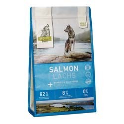 isegrim® RIVER Lachs mit Beeren & Wildkräutern Trockenfutter, 3 kg, Hundefutter trocken