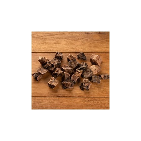 alsa-nature Ziegen-Lungenwürfel Kauartikel, 200 g, Hundefutter