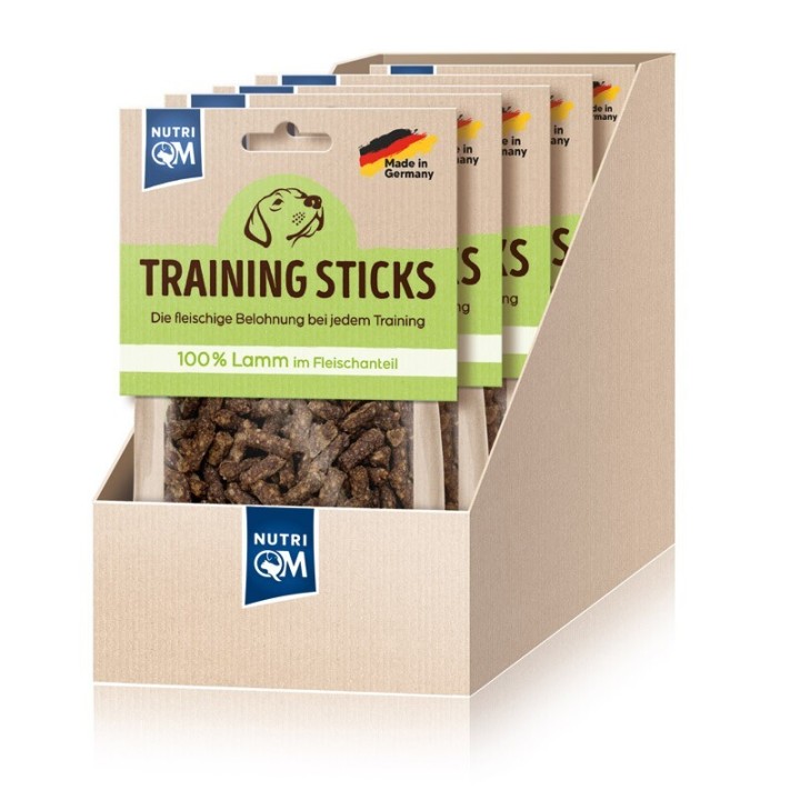 NutriQM Trainig Sticks Lamm 5x 100g