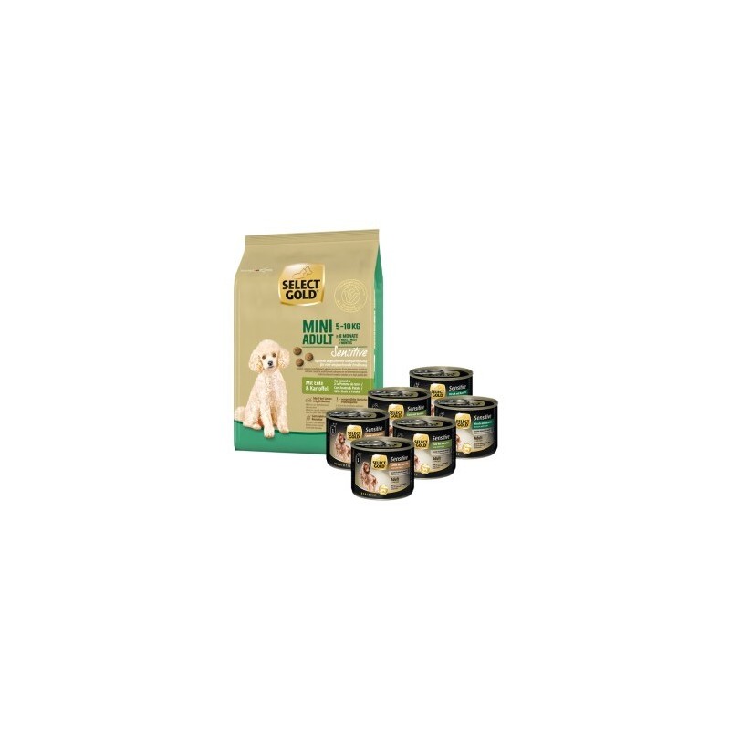SELECT GOLD Adult Mini Mischfütterungs-Set 7tlg.