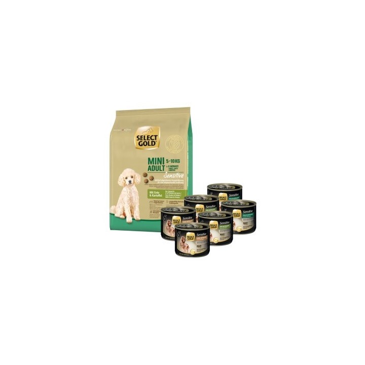 SELECT GOLD Adult Mini Mischfütterungs-Set 7tlg.