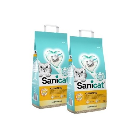 Sanicat klumpend duftfrei 2x10 l