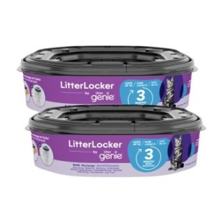 LitterLocker by Litter Genie XL-Nachfüllkassette 2 Stück