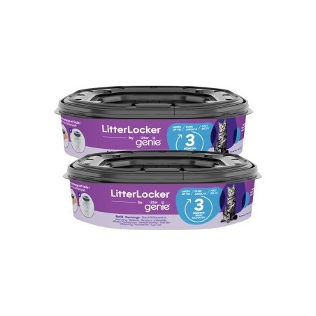 LitterLocker by Litter Genie XL-Nachfüllkassette 2 Stück