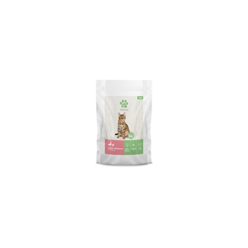 Fellicita Geflügel & Geflügelherzen 12x 95g Frischebeutel