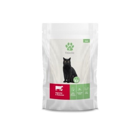 Fellicita Angusrind & Kaninchen 12x 95g Frischebeutel