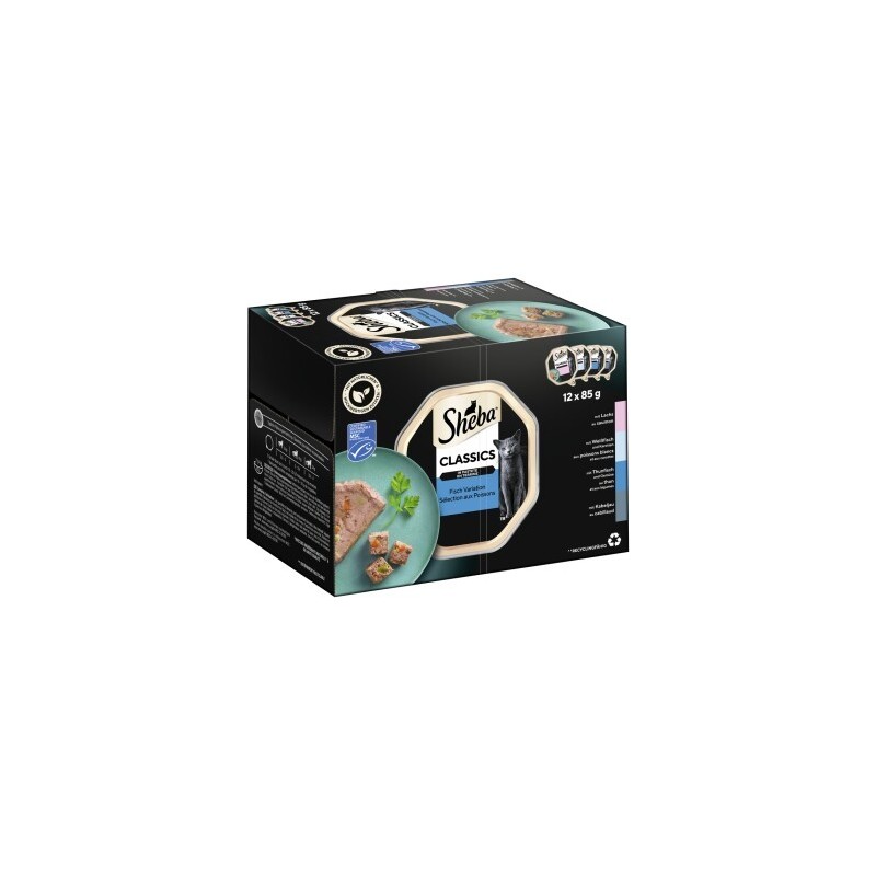 Sheba Classics in Pastete 12x85g