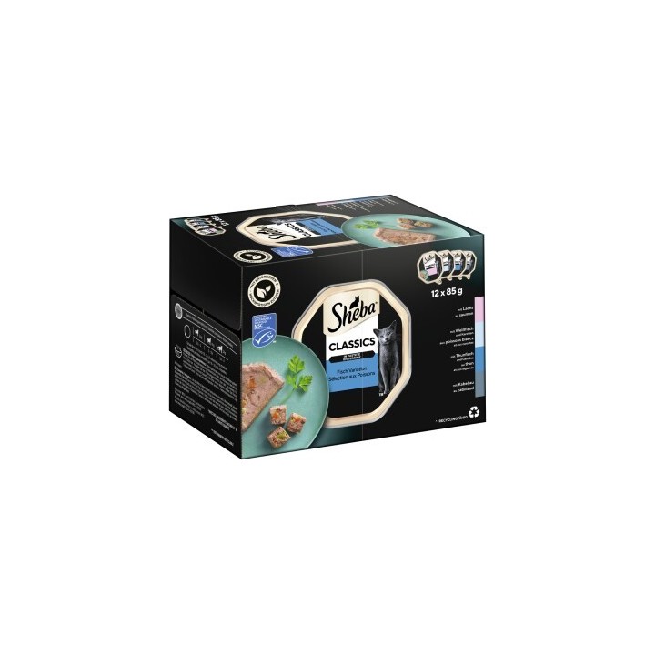 Sheba Classics in Pastete 12x85g