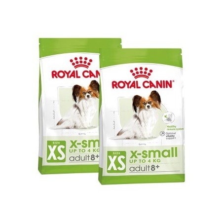 ROYAL CANIN X-Small Adult 8+ 2x1.5 kg