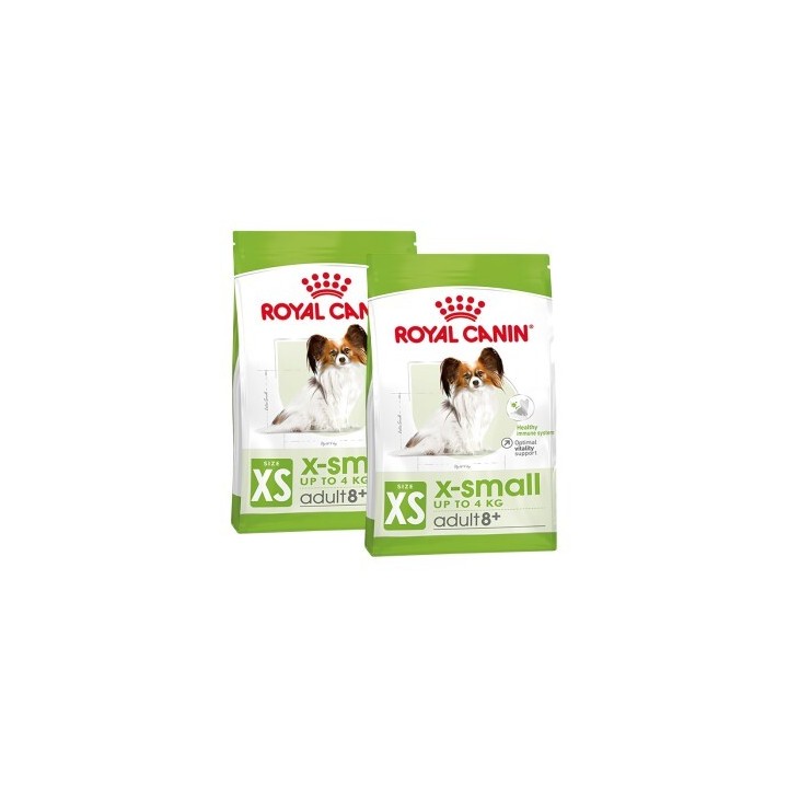 ROYAL CANIN X-Small Adult 8+ 2x1.5 kg