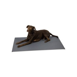 alsa-brand Thermoliegematte Warm & Healthy grau, Maße: ca. 120 x 80 cm/10mm