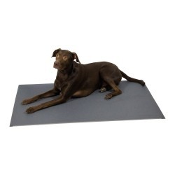 alsa-brand Thermoliegematte Warm & Healthy grau, Maße: ca. 120 x 80 cm/10mm