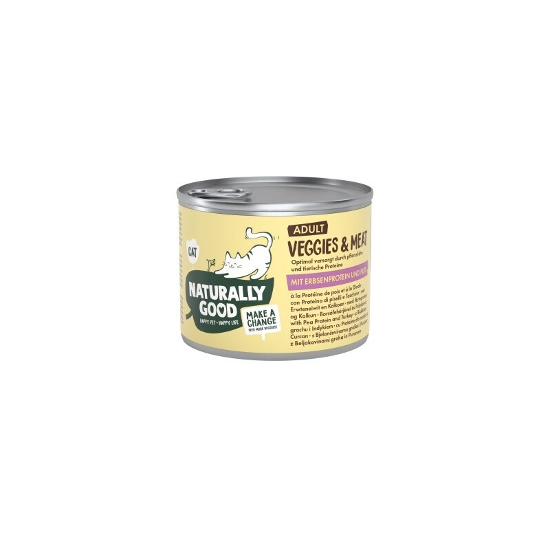 Naturally Good Veggies & Meat Erbsenprotein & Pute 6x200 g