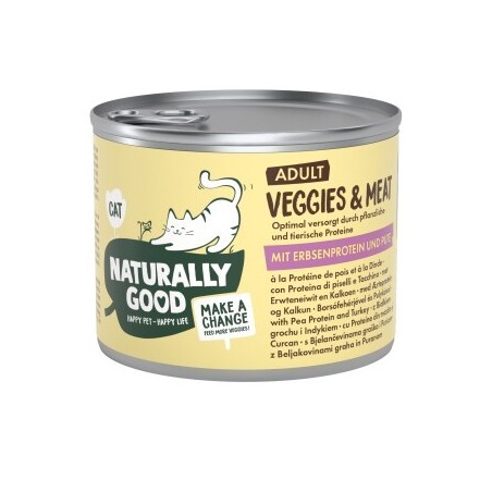 Naturally Good Veggies & Meat Erbsenprotein & Pute 6x200 g