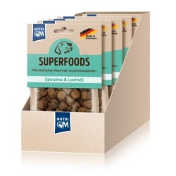 NutriQM Superfoods Spirulina&Lachsöl 5x 150g