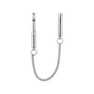 ACME Silent Hundepfeife silber, Länge: ca. 8 cm