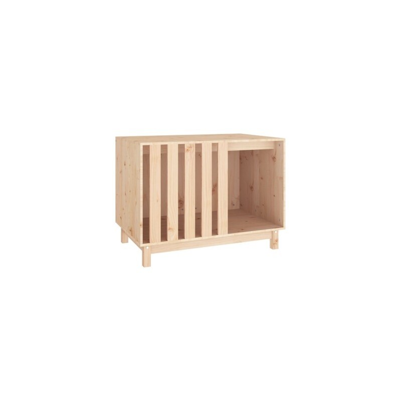 VidaXL Design Hundehütte aus Kiefernholz 90 cm, 60 cm, 67 cm