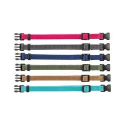 Trixie Junior Welpenhalsbänder [Größe S-M - 6 Stück, helle Farben]
