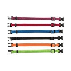 Trixie Junior Welpenhalsbänder [Größe S-M - 6 Stück, dunkle Farben]