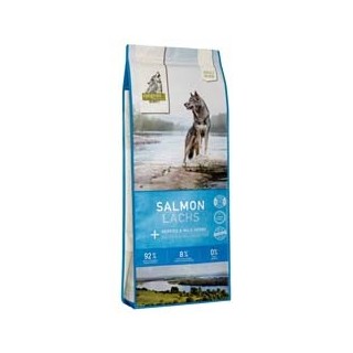 isegrim® RIVER Lachs mit Beeren & Wildkräutern Trockenfutter, 12 kg, Hundefutter trocken