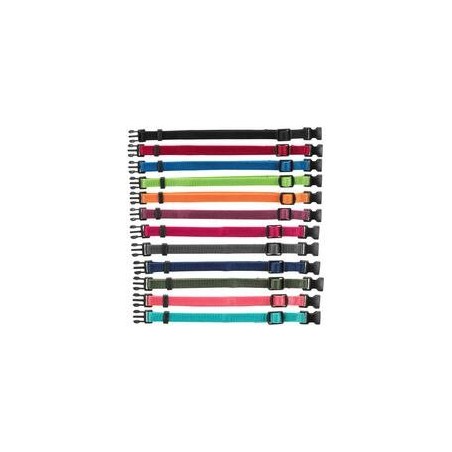Trixie Junior Welpenhalsbänder [Größe S-M - 12 Stück, verschiedene Farben]