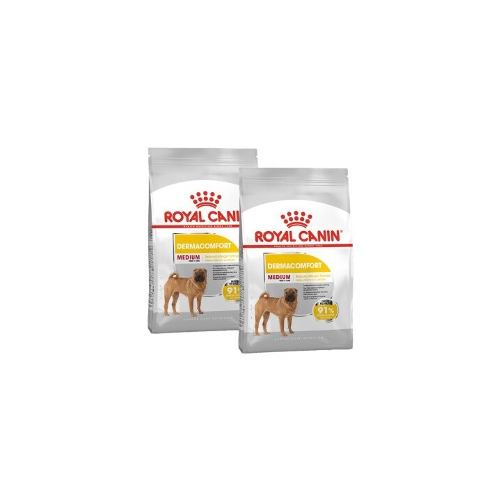 ROYAL CANIN Dermacomfort Medium 2x12 kg