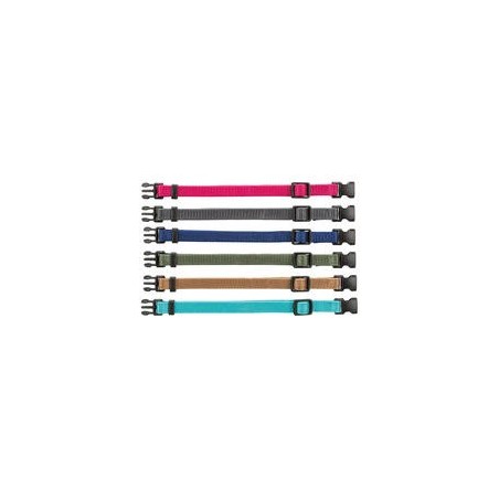 Trixie Junior Welpenhalsbänder [Größe M-L - 6 Stück, helle Farben]