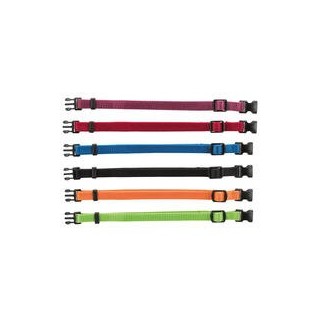 Trixie Junior Welpenhalsbänder [Größe M-L - 6 Stück, dunkle Farben]