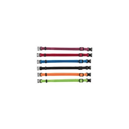 Trixie Junior Welpenhalsbänder [Größe M-L - 6 Stück, dunkle Farben]