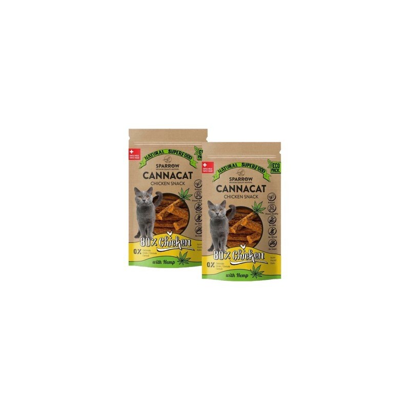 Sparrow CannaCat Relax Sticks Huhn 2x50 g