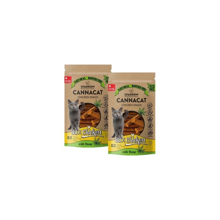 Sparrow CannaCat Relax Sticks Huhn 2x50 g