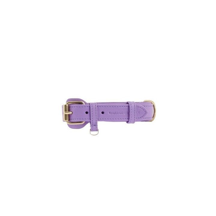 William Walker Hundehalsband Plain Lavender XL