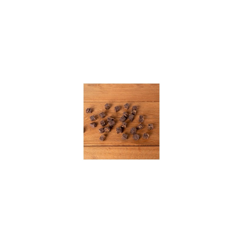 alsa-nature Hirschfleisch-Würfel Kauartikel, 200 g, Maße: ca. 1,5 x 2 cm, Hundefutter