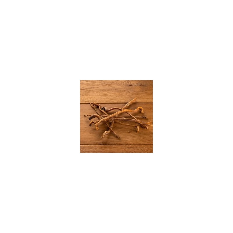 alsa-nature Lamm-Ziemer Kauartikel, 200 g, Länge: ca. 20 - 25 cm, Durchmesser:  ca. 0,5 - 1 cm, Hundefutter