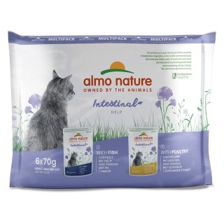 Almo Nature Holistic Intestinal Help 6 x 70 g Geflügel & Fisch