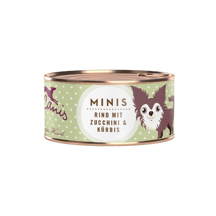 Terra Canis Mini 18 x 100 g - Rind mit Zucchini & Kürbis