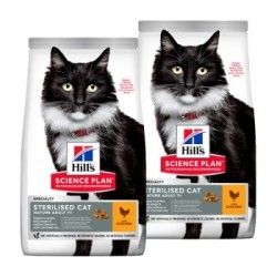 Hill's Science Plan Sterilised Mature Adult 7+ mit Huhn 2x3 kg