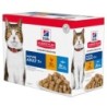 Hill's SCIENCE PLAN Mature Adult 7+ Huhn und Fisch Multipack 24x85 g