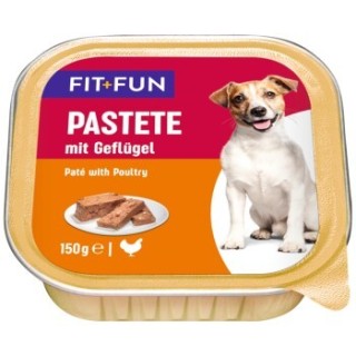 FIT+FUN Pastete Geflügel 12x150 g