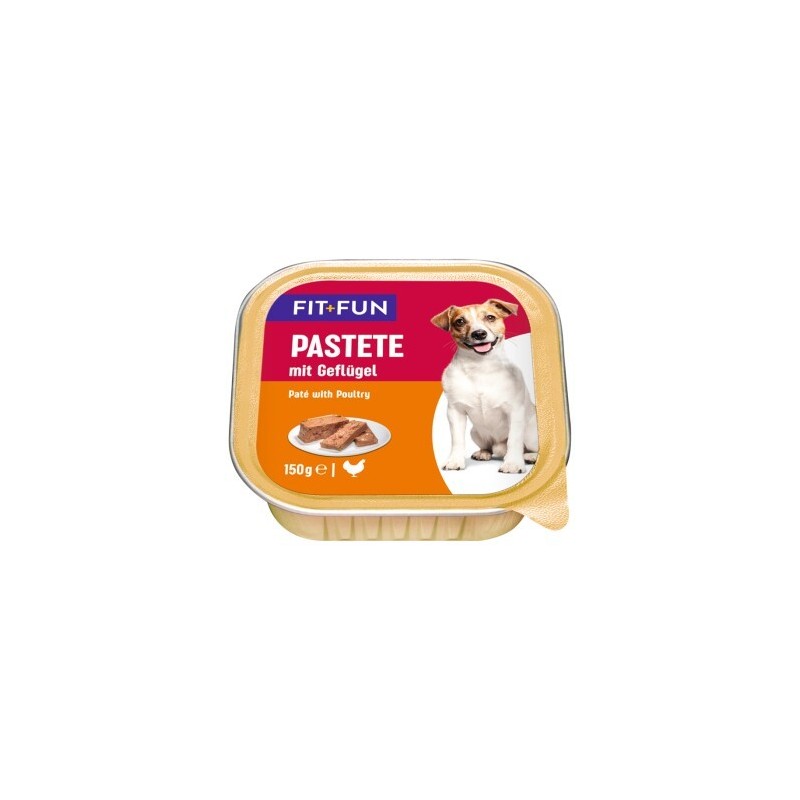 FIT+FUN Pastete Geflügel 12x150 g