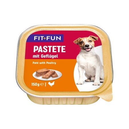 FIT+FUN Pastete Geflügel 12x150 g