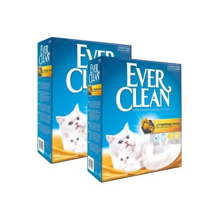 Ever Clean LitterFree Paws Katzenstreu 2x10 l