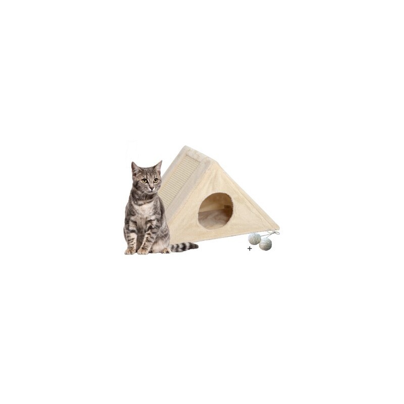 Rohrschneider ® Kratzpyramide + 2 Extra Spielbälle