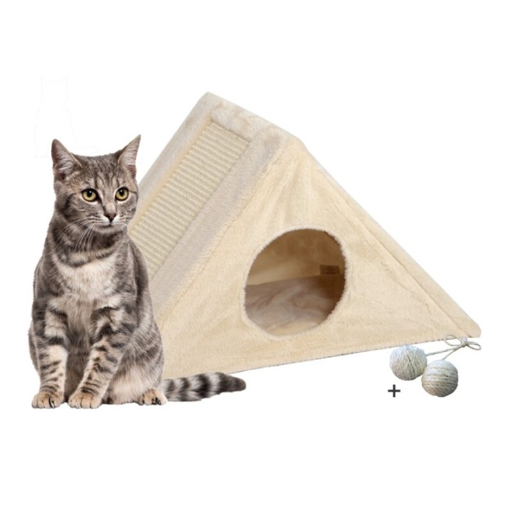 Rohrschneider ® Kratzpyramide + 2 Extra Spielbälle