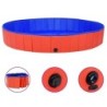 VidaXL Hunde-Pool rot 2 m, 30 cm