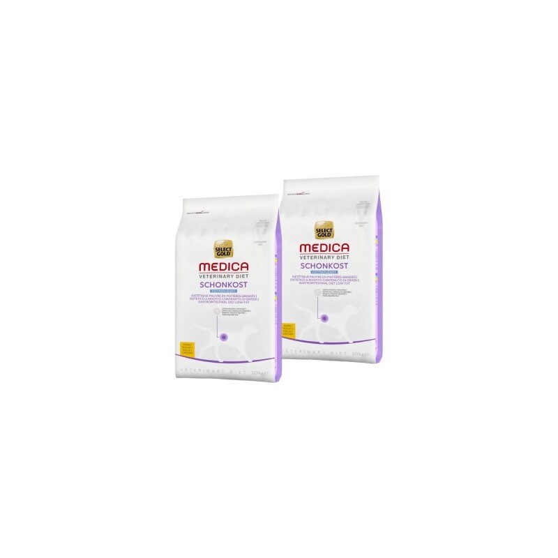 SELECT GOLD Medica Schonkost fettreduziert Huhn 2x10 kg